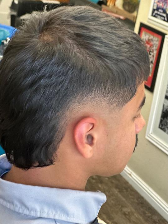Low taper mullet