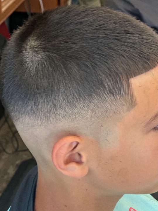 Buzz crop with skin fade
